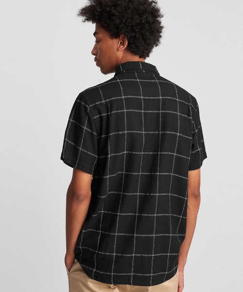 Saturdays NYC（サタデーズ ニューヨークシティ ）の「Laszlo Boucle Window Shirt（シャツ/ブラウス・メンズ・ブラック/ホワイト/ネイビー・M/L/S/X-SMALL/XL）」の18枚目の写真