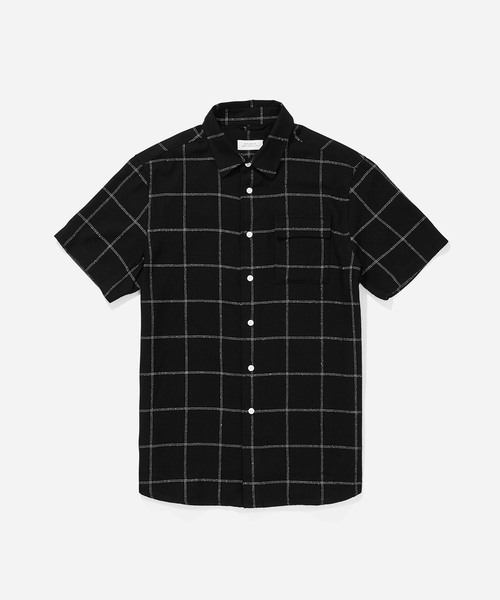 Saturdays NYC（サタデーズ ニューヨークシティ ）の「Laszlo Boucle Window Shirt（シャツ/ブラウス・メンズ・ブラック/ホワイト/ネイビー・M/L/S/X-SMALL/XL）」の17枚目の写真