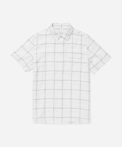 Saturdays NYC（サタデーズ ニューヨークシティ ）の「Laszlo Boucle Window Shirt（シャツ/ブラウス・メンズ・ブラック/ホワイト/ネイビー・M/L/S/X-SMALL/XL）」の12枚目の写真