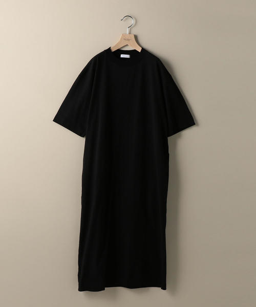 BEAUTY&YOUTH UNITED ARROWS（ビューティーアンドユースユナイテッドアローズ）の「BY∴ コットンTEEワンピース o（ワンピース・レディース・ホワイト/ブラック/オリーブ/ダークブラウン・FREE）」の6枚目の写真