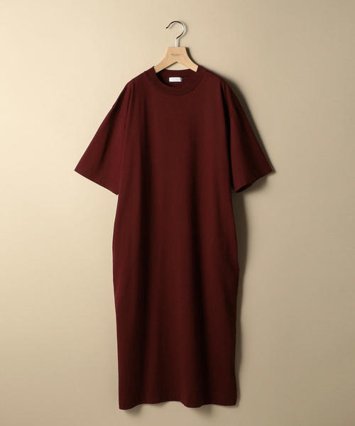 BEAUTY&YOUTH UNITED ARROWS（ビューティーアンドユースユナイテッドアローズ）の「BY∴ コットンTEEワンピース o（ワンピース・レディース・ホワイト/ブラック/オリーブ/ダークブラウン・FREE）」の5枚目の写真