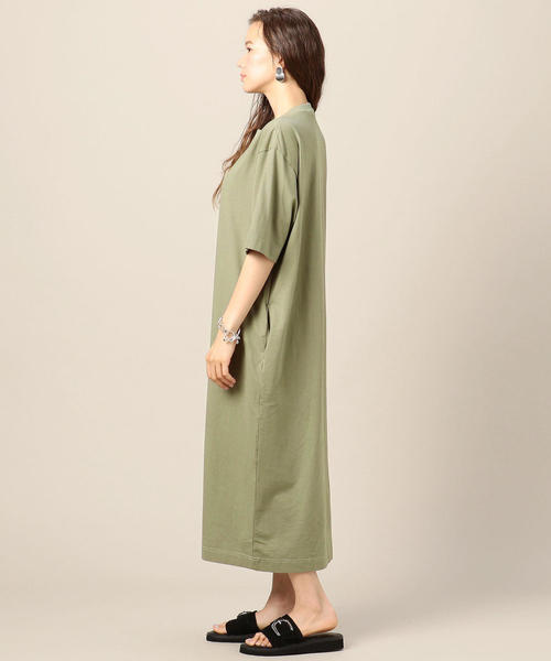 BEAUTY&YOUTH UNITED ARROWS（ビューティーアンドユースユナイテッドアローズ）の「BY∴ コットンTEEワンピース o（ワンピース・レディース・ホワイト/ブラック/オリーブ/ダークブラウン・FREE）」の11枚目の写真