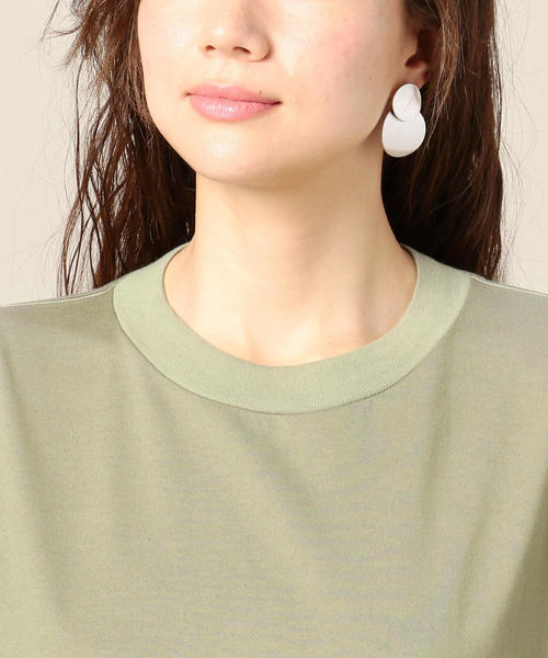 BEAUTY&YOUTH UNITED ARROWS（ビューティーアンドユースユナイテッドアローズ）の「BY∴ コットンTEEワンピース o（ワンピース・レディース・ホワイト/ブラック/オリーブ/ダークブラウン・FREE）」の18枚目の写真