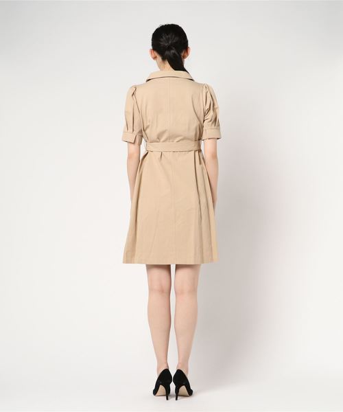 archives（アルシーヴ）の「トレンチ2wayワンピース（ワンピース・レディース・ベージュ/カーキ/マスタード・MEDIUM）」の5枚目の写真