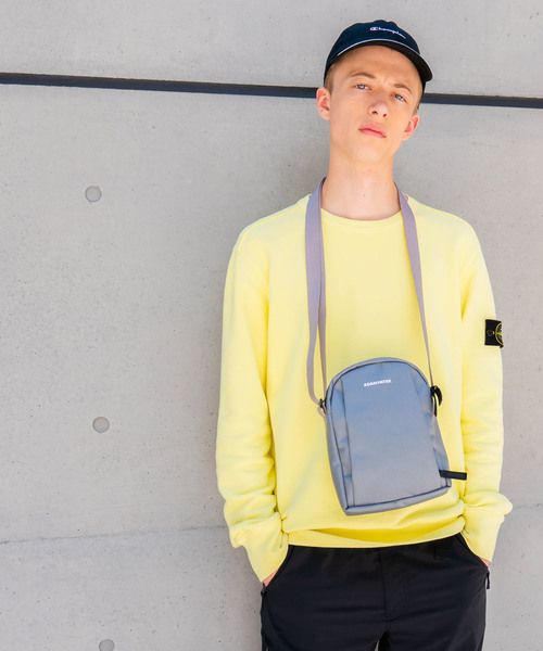 ADAM PATEK(アダムパテック)の「ADAM PATEK/【ARBOR】MINI SHOULDER BAG(ショルダーバッグ・メンズ・ブラック/グレー・FREE)」の9枚目の写真