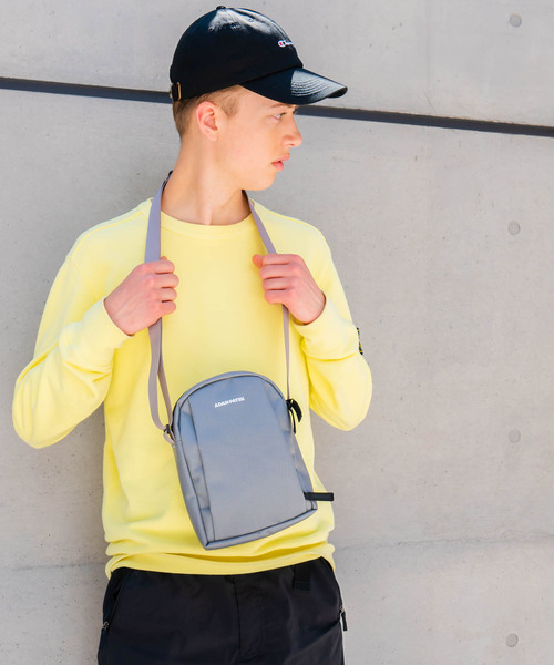 ADAM PATEK(アダムパテック)の「ADAM PATEK/【ARBOR】MINI SHOULDER BAG(ショルダーバッグ・メンズ・ブラック/グレー・FREE)」の10枚目の写真