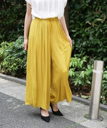 laboratory work | サテンギャザーパンツ(その他パンツ)