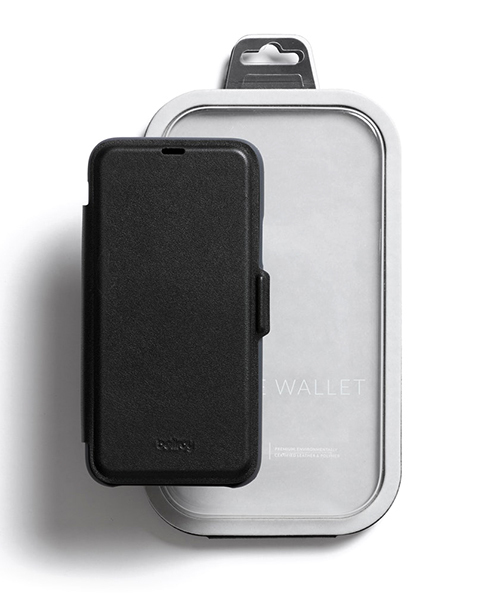 Bellroy（ベルロイ）の「Bellroy Phone Wallet <iPhone X>（スマホケース/カバー・ネイビー/ブラック・FREE）」の2枚目の写真