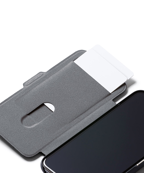 Bellroy（ベルロイ）の「Bellroy Phone Wallet <iPhone X>（スマホケース/カバー・ネイビー/ブラック・FREE）」の6枚目の写真