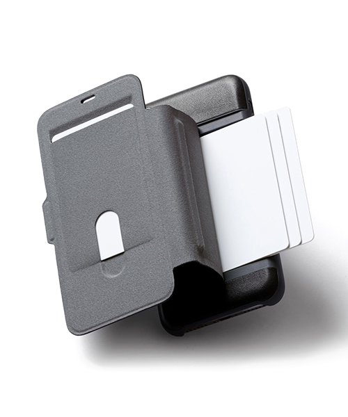 Bellroy（ベルロイ）の「Bellroy Phone Wallet <iPhone X>（スマホケース/カバー・ネイビー/ブラック・FREE）」の5枚目の写真