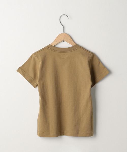coen（コーエン）の「【coen キッズ/ジュニア】スマイリーロゴプリントTシャツ(100～150cm)（Tシャツ/カットソー・キッズ・コバルトブルー/ベージュ/ブラウン/ライム・130/110/120/100/140/150）」の9枚目の写真