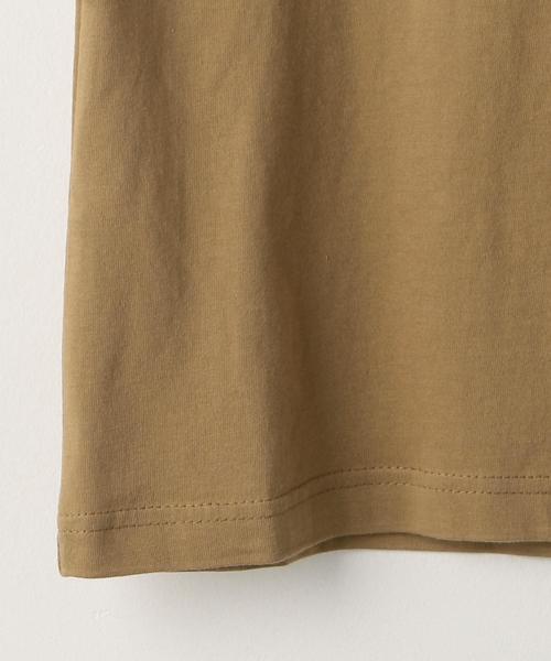 coen（コーエン）の「【coen キッズ/ジュニア】スマイリーロゴプリントTシャツ(100～150cm)（Tシャツ/カットソー・キッズ・コバルトブルー/ベージュ/ブラウン/ライム・130/110/120/100/140/150）」の6枚目の写真