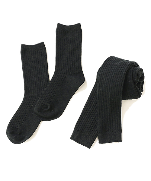 devirock（デビロック）の「3WAYリブタイツ レギンス（レギンス/スパッツ・キッズ・ブラック/杢グレー/ヘザーチャコール/ワイン・S/M/L/LL）」の15枚目の写真