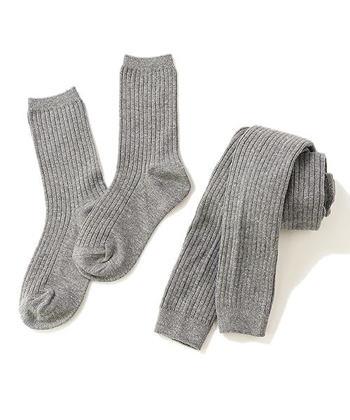 devirock（デビロック）の「3WAYリブタイツ レギンス（レギンス/スパッツ・キッズ・ブラック/杢グレー/ヘザーチャコール/ワイン・S/M/L/LL）」の16枚目の写真