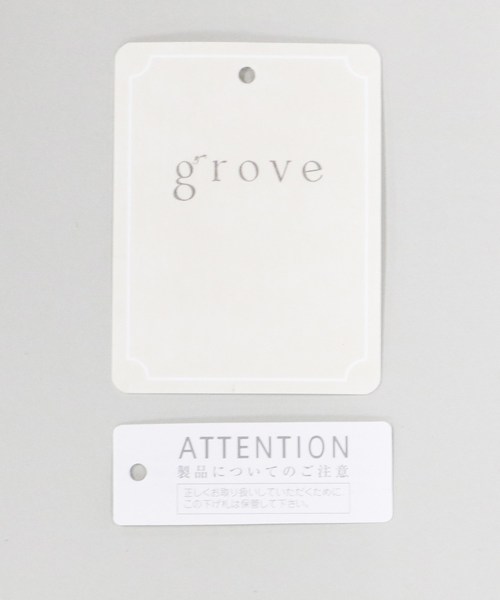 grove（グローブ）の「スタッズ細ベルト（ベルト・レディース・ブラック/ダークブラウン/グレー・00）」の7枚目の写真