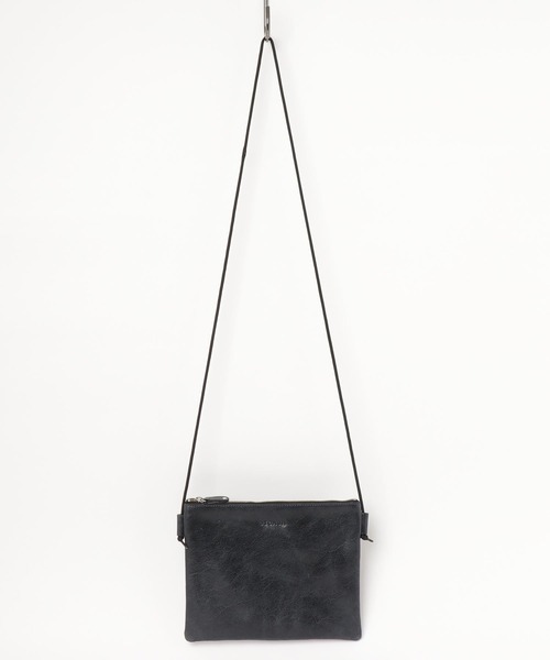 【セール】BICASH レザーショルダーバッグ 牛革サコッシュ BICASH（ビカーシ）の「BICASH ビカーシ / レザーショルダー