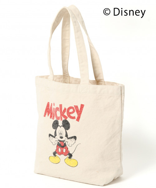 GLOBAL WORK（グローバルワーク）の「【Disney】プリントトート/814546（トートバッグ・レディース・ブラック/イエロー/レッド・FREE）」の3枚目の写真