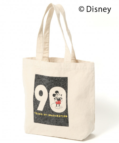 GLOBAL WORK（グローバルワーク）の「【Disney】プリントトート/814546（トートバッグ・レディース・ブラック/イエロー/レッド・FREE）」の2枚目の写真