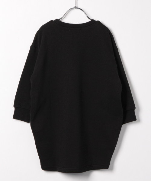 GLOBAL WORK（グローバルワーク）の「【キッズ】コクーンスウェットワンピース/823022（ワンピース・キッズ・ブラック/ベージュ/グレー/レッド・SMALL/MEDIUM/LARGE/X-LARGE/XX-LARGE）」の7枚目の写真