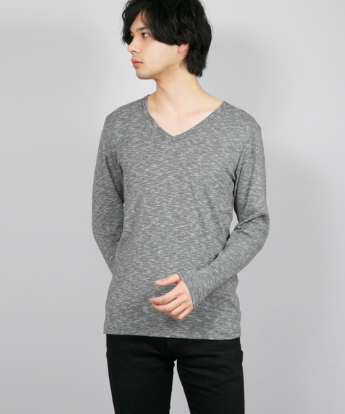 セール Beyes Ab杢スラブスパンフライス Tシャツ カットソー