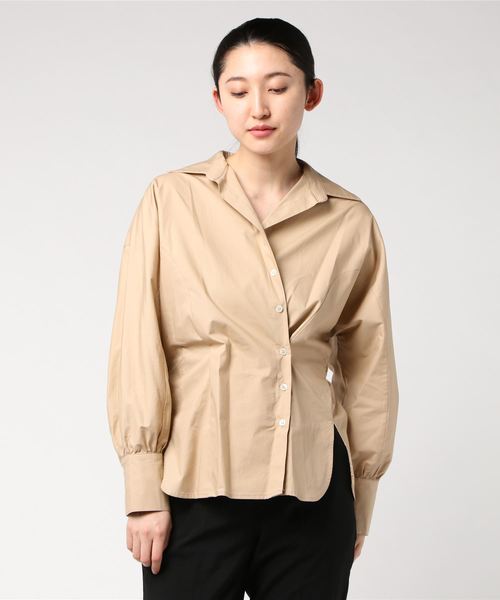 Banner Barrett（バナーバレット）の「ドルマンスリーブシャツ（シャツ/ブラウス・レディース・ホワイト/ブラウン/ベージュ・38）」の6枚目の写真