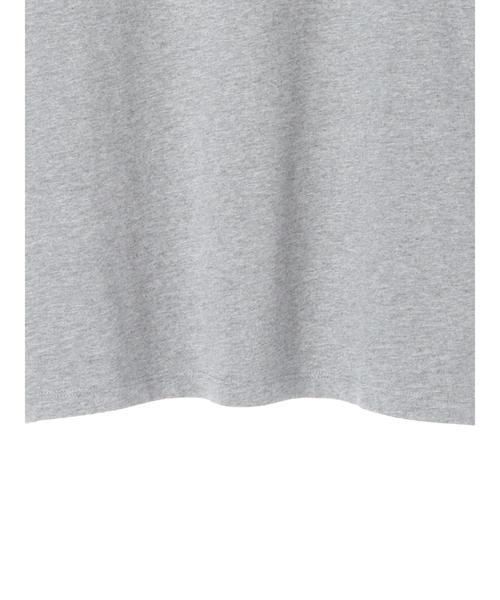 earth music&ecology（アースミュージックアンドエコロジー）の「・ワイドカフスTシャツ ●（Tシャツ/カットソー・レディース・ブラック/パープル/カーキ/アイボリー/ライトブラウン/杢グレー・FREE）」の20枚目の写真