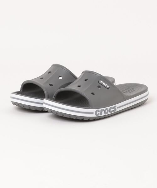 crocs（クロックス）の「クロックス crocs バヤバンド スライド Bayaband Slide（サンダル・レディース・ホワイト/ネイビー/グレー/ブルー/ブラック×ホワイト/レッド/ピンク系その他/ダークグレー/ライトブルー/ストーン/グレー系その他/グレー系その他2/アーミー・22cm/23cm/24cm/25cm/26cm/27cm/28cm/29cm/30cm/31cm）」の5枚目の写真