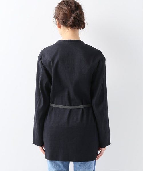 CITYSHOP（シティーショップ）の「ノーカラージャケット（ノーカラージャケット・レディース・ブラック・38）」の11枚目の写真