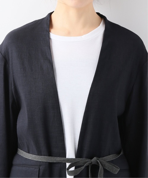 CITYSHOP（シティーショップ）の「ノーカラージャケット（ノーカラージャケット・レディース・ブラック・38）」の6枚目の写真