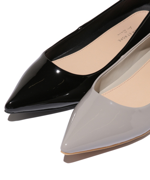 ADAM ET ROPE'（アダムエロペ）の「【レイン対応】カップインボロネーゼレインシューズ（レインシューズ・レディース・ブラック/グレー・24.0cm/24.5cm/23.5cm/22.5cm/25.0cm/23.0cm）」の8枚目の写真