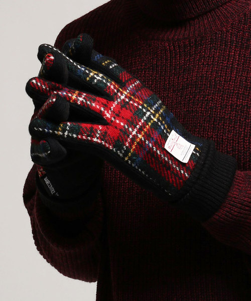 HARRIS TWEED�i�n���X�c�C�[�h�j�́uHarris Tweed �n���X �c�B�[�h���n�g�p ��� �O���[�u�i��܁j�v�b���C�����b�h