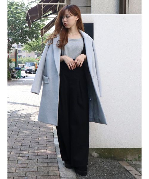 dazzlin（ダズリン）の「チェスターコート（チェスターコート・レディース・ブラウン/ベージュ/オレンジ/ブルー・MEDIUM/SMALL）」の12枚目の写真