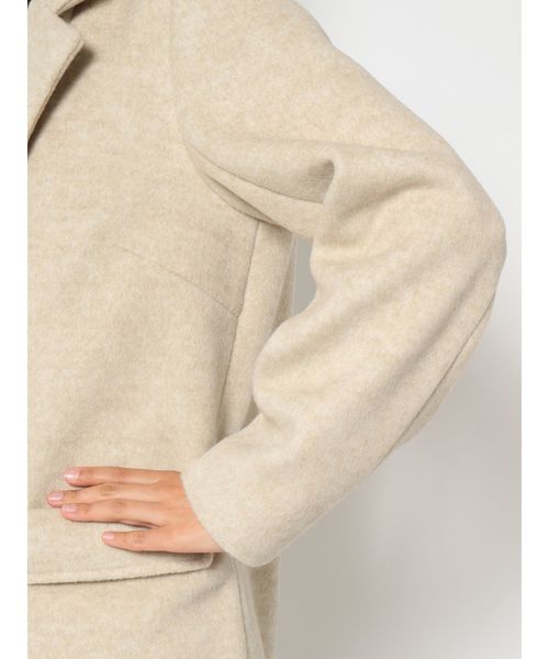 dazzlin（ダズリン）の「チェスターコート（チェスターコート・レディース・ブラウン/ベージュ/オレンジ/ブルー・MEDIUM/SMALL）」の10枚目の写真