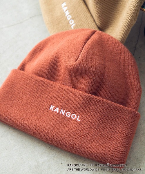KANGOL�i�J���S�[���j�́u��WEGO/KANGOL�ʒ��j�b�g�L���b�v�i�j�b�g�L���b�v/�r�[�j�[�j�v�b�I�����W�n���̑�