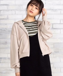WEGO | WEGO/ショートジップパーカー(パーカー)