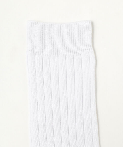 B:MING by BEAMS（ビーミングバイビームス）の「B:MING by BEAMS / リブ クルー ソックス（ソックス/靴下・メンズ・ブラック/ベージュ/グレー/オリーブ/ネイビー/チャコールグレー/ホワイト/インディゴブルー/レッド・ONE SIZE）」の15枚目の写真