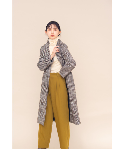 Aunt Marie's（アントマリーズ）の「AUNT MARIE'S ハイウエストワイドカラースラックスパンツ（スラックス・レディース・ブラック/ブルー/マスタード・SMALL/MEDIUM）」の20枚目の写真