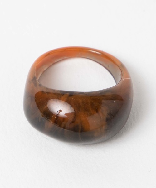 WEGO(ウィゴー)の「WEGO/マーブルクリアリング(リング・レディース・その他1/その他2/その他3・FREE)」の6枚目の写真