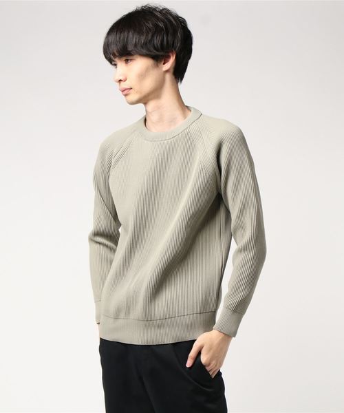 Le Sans Pareil(ル サン パレイユ)の「【 Le sans Pareil / ルサンパレイユ 】 CREW NECK SWEATER クルーネック セーター homme(メンズ)(ニット/セーター・メンズ・ブラック/ベージュ/オフホワイト/グレー・40/42/36)」の9枚目の写真