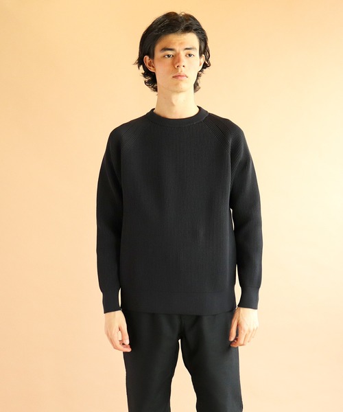 Le Sans Pareil(ル サン パレイユ)の「【 Le sans Pareil / ルサンパレイユ 】 CREW NECK SWEATER クルーネック セーター homme(メンズ)(ニット/セーター・メンズ・ブラック/ベージュ/オフホワイト/グレー・40/42/36)」の16枚目の写真