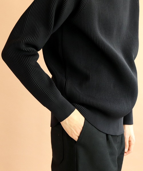 Le Sans Pareil(ル サン パレイユ)の「【 Le sans Pareil / ルサンパレイユ 】 CREW NECK SWEATER クルーネック セーター homme(メンズ)(ニット/セーター・メンズ・ブラック/ベージュ/オフホワイト/グレー・40/42/36)」の19枚目の写真