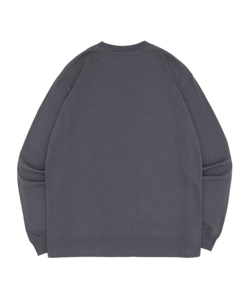 NEW ERA（ニューエラ）の「オンスポッツ別注 ニューエラ Tシャツ 長袖 ポケット BLACK PATCH NEW ERA ロンT（Tシャツ/カットソー・メンズ・ホワイト/ブラック/ベージュ/オリーブ/ネイビー/ベージュ系その他/グレー/ベージュ系その他2/ネイビー系・MEDIUM/LARGE/X-LARGE/SMALL/XX-LARGE）」の10枚目の写真