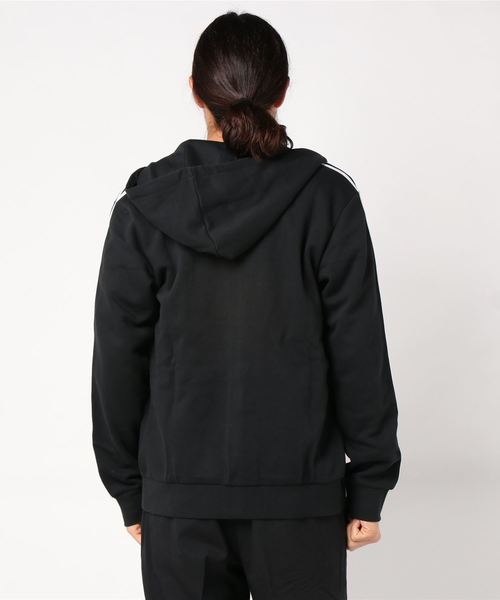 adidas(アディダス)の「adidas/アディダス FSG92 DQ3101 パーカー(パーカー・メンズ・ブラック×ホワイト・M/L/O)」の4枚目の写真