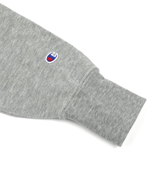 Champion(チャンピオン)の「Champion チャンピオン リバースウィーブ 裏起毛フーディー プルオーバーパーカー L.W.D RW Pullover Hooded Sweatshirt C3-N190(パーカー・メンズ・グレー/ブラック・M/L/XL)」の4枚目の写真