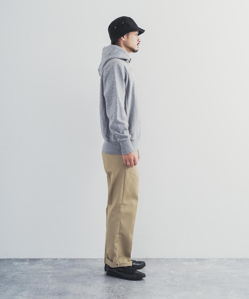 Champion(チャンピオン)の「Champion チャンピオン リバースウィーブ 裏起毛フーディー プルオーバーパーカー L.W.D RW Pullover Hooded Sweatshirt C3-N190(パーカー・メンズ・グレー/ブラック・M/L/XL)」の21枚目の写真
