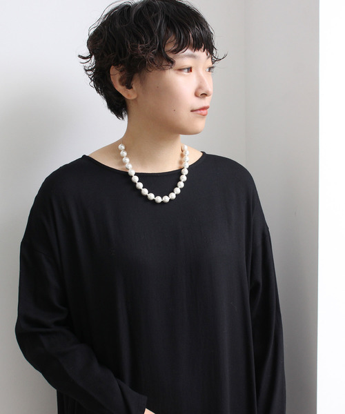 コットンパール ネックレス Early Autumn ネックレス Bulle De Savon ビュルデサボン のファッション通販 Zozotown