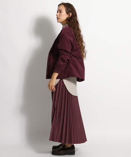 niko and...(ニコアンド)の「やわらかスムースチュニックプルオーバー(Tシャツ/カットソー・レディース・モカ/オフホワイト/ライトグリーン/ブラック/ベージュ・MEDIUM/LARGE)」の6枚目の写真