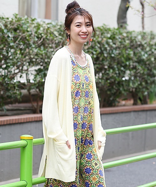 大きいサイズ コンフォータブルロングカーディガン カーディガン ボレロ チチカカ チチカカ のファッション通販 Zozotown