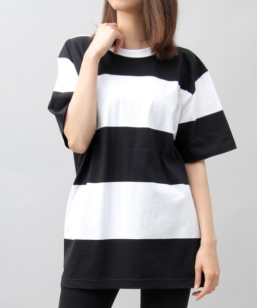United Athle ユナイテッドアスレ 5 6オンス ボーダー Tシャツ 大きめ Tシャツ カットソー United Athle ユナイテッドアスレ のファッション通販 Zozotown