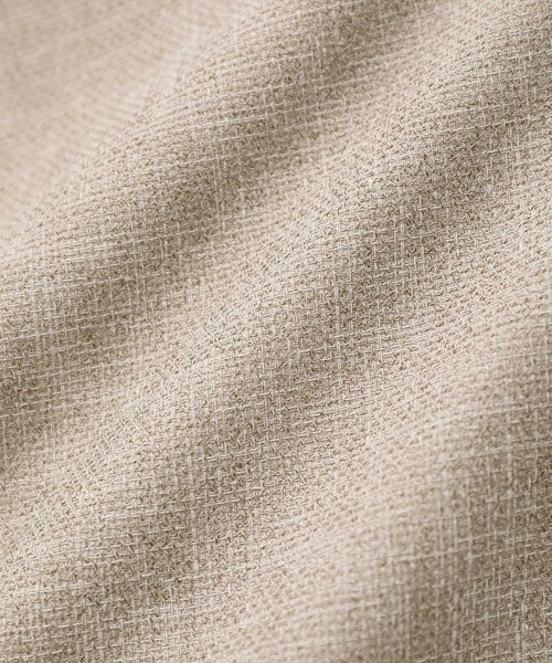 ADAM ET ROPE'(アダムエロペ)の「ツイルペプラムブラウス(シャツ/ブラウス・レディース・ブラック/ベージュ・FREE)」の5枚目の写真